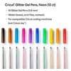 Image de Stylos a encre gel paillete 0,8 mm, arc-en-ciel (10 unites)