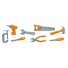 Image de Safari jeu d'outils Toob junior gris/orange/brun 8 pièces