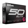 Image de Wilson Balles de golf Fifty Elite 23 - Lot de 12, rose