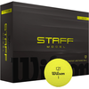 Image de Wilson Balles de golf Staff Model - Paquet de 12, jaune