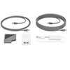 Image de Cat5e Kit - Kit d'accessoires pour vidéo conférence - pour Logitech Base Bundle, RoomMate + MeetUp + Tap IP; Tap pour les équipes Microsoft