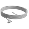 Image de Rally Mic Pod Extension Cable - Rallonge de câble de microphone - 10 m - plenum - pour Rally Mic Pod; Logitech Bar, Bar Mini, Plus; Tap pour les
