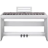 Image de Piano Numérique Portable NPK-20 avec Stand Pédalier Blanc