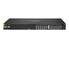 Image de E Aruba 6100 24G Class4 PoE 4SFP+ - Commutateur - Géré - 24 x 10/100/1000 + 4 x 1 Gigabit / 10 Gigabit SFP+ - flux d'air côte à côte - Montable sur