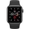 Image de Apple Watch Series 5 GPS 40mm, Boitier Aluminium Gris Sidéral avec Bracelet Sport Noir