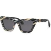Image de Roberto Cavalli Lunettes De Soleil Pour Femme Src091m Cat Eye