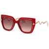 Image de Roberto Cavalli Lunettes De Soleil Pour Femme Src097m Butterfly