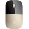 Image de Z3700 Gold Wireless Mouse souris Ambidextre RF sans fil Optique 1200 DPI