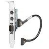 Image de - Adaptateur série/PS/2 - PCIe - série x 1 + clavier PS/2 x 1 + souris PS/2 x 1 - pour HP Z1 G8; EliteDesk 800 G3, 80X G6, 80X G8; ProDesk 405 G6;
