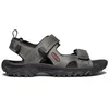 Image de Keen - Targhee III Open Toe Sandal - Sandales homme Grey / Black - 42