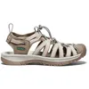 Image de Keen - Whisper - Sandales femme Taupe / Coral - 39.5