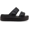 Image de Crocs Femme Brooklyn Buckle Low Wedge Sandales, Black, 39/40 EU en occasion ou reconditionné