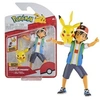 Image de Pokémon - Figurines Battle Feature Ash & Pikachu 11 cm