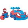 Image de Jeux de voiture 2 en 1 Jazwares Spidey (x2) Rouge 20,32x15,24x25,4 cm A2302719