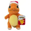 Image de Peluche Seasonal Holiday Charmander with Santa Hat W4