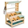 Image de Etal De Marché vert en bois