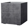 Image de Pot de fleur Cube Millennium R 80 L anthracite 49 cm