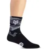 Image de Fox Racing - 6" Ranger Sock - Chaussettes vélo Black Camo - L/XL
