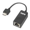 Image de ThinkPad Ethernet Extension Adapter Gen 2 - Câble d'adaptateur réseau - RJ-45 (F) pour connecteur d'extension Ethernet Lenovo (M) - 8 cm - pour