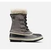 Image de Sorel - Winter Carnival - Bottes de neige femme Quarry / Black - 39