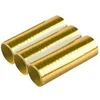 Image de rouleaux de serpentine 4 mètres d'or 3 pièces
