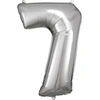 Image de ballon aluminium chiffre 7 88cm argent - 9906292