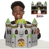 Image de Jeux de construction château Jakks Pacific Bowser Mario Gris 43x38x13 cm A2203371