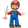 Image de Figurine Jakks Pacific Super Mario Bros The Movie Super Mario Bleu 13 cm 192995417168