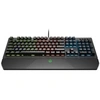 Image de Pavilion Gaming 800 - Clavier - rétro-éclairé - USB - Français - commutateur : interrupteur rouge - pour Pavilion 24, 27, 32, 590, 595, TP01