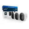 Image de ARLO Pro 5 2K, Caméra de Surveillance WiFi Extérieure sans Fil, Détection par IA, Vision Nocturne Couleur, Audio bidirectionnel, Compatible avec Alexa, Essai Secure Inclus, 3 Caméras en occasion ou reconditionné