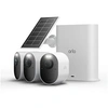 Image de Kit de 3 connectées Ultra 3 extérieure Blanc + 1 panneau solaire