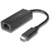 Image de USB-C to Ethernet Adapter - Adaptateur réseau - USB-C - Gigabit Ethernet x 1 - noir - pour ThinkSmart Hub 11H1
