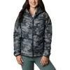 Image de Columbia - Powder Lite  Hooded Jacket - Doudoune femme Black Traditional Camo Print - XS