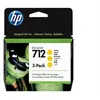Image de 712 - Pack de 3 - 29 ml - jaune - original - DesignJet - cartouche d'encre - pour DesignJet Studio, T210, T230, T250, T630, T650