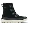 Image de Sorel - Sorel Explorer II Joan Faux Fur WP - Bottes de neige femme Black / Fawn - 38