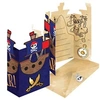 Image de 8 cartons d'invitation enveloppes carte de pirates - 9909920