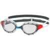 Image de Zoggs - Predator - Lunettes natation Clear Grey - Small