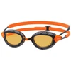 Image de Lunettes de natation Zoggs Predator Polarised Ultra Grey and Orange, Taille Regular