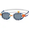 Image de Lunettes de natation Zoggs Predator Polarisées Bleu et Blanc, Taille Regular