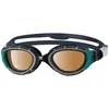 Image de Zoggs - Predator Flex - Lunettes natation Black Green - Small