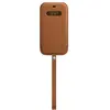 Image de Housse en cuir avec Magsafe iPhone 12mini - Saddle Brown