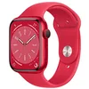 Image de Apple Watch Series 8 GPS + Cellular, Boîtier en Aluminium (Product) Red de 45 mm, Bracelet Sport (Product) Red - Regular en occasion ou reconditionné