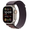 Image de Apple Watch Ultra 2 (49 mm GPS + Cellular) Smartwatch avec boîtier en titane robuste et Boucle Alpine indigo Medium. Suivi de l’activité physique, GPS haute précision, bouton Action, neutre en carbone en occasion ou reconditionné
