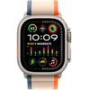 Image de Apple Watch Ultra 2 GPS + Cellular, 49 mm Titangehäuse, Trail Loop Orange/Beige   M/L en occasion ou reconditionné
