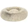 Image de Panier pour chien en tissu peluche, Kaki / 50 cm