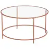 Image de Table basse ronde décoration, Rose Gold