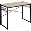 Image de Bureau pliable avec crochets, Grège et Noir