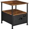 Image de Table de nuit tiroir tissu