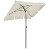 Image de Parasol avec sac de transport, Beige / 2 x 1,25 m