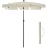 Image de Parasol avec sac de transport, Beige / 1,8 x 1,25 m